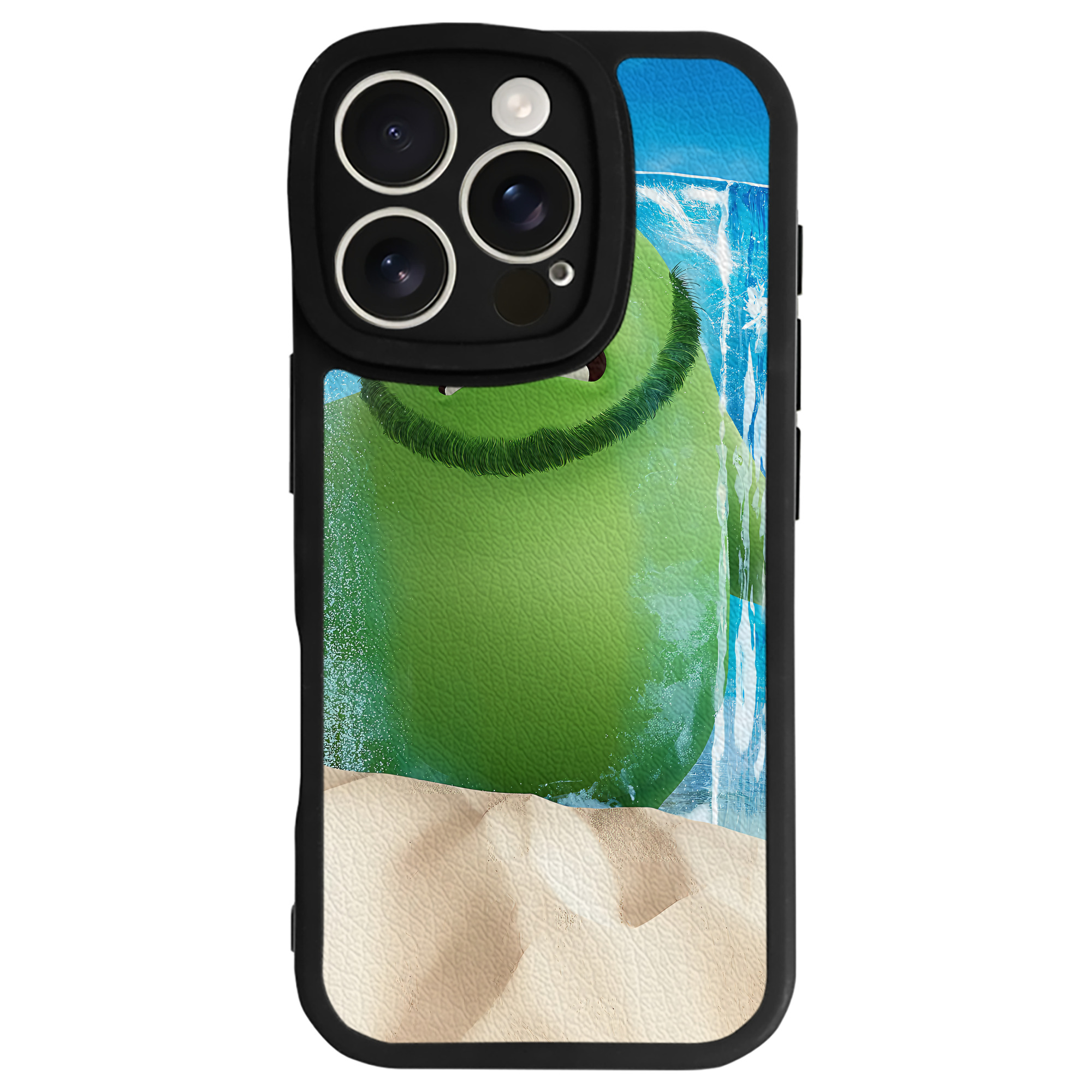 （画像用） Angry Birds アングリーバード 【iPhone 16シリーズ対応】シリコンスマホケース（レザー調） 材質：シリコン